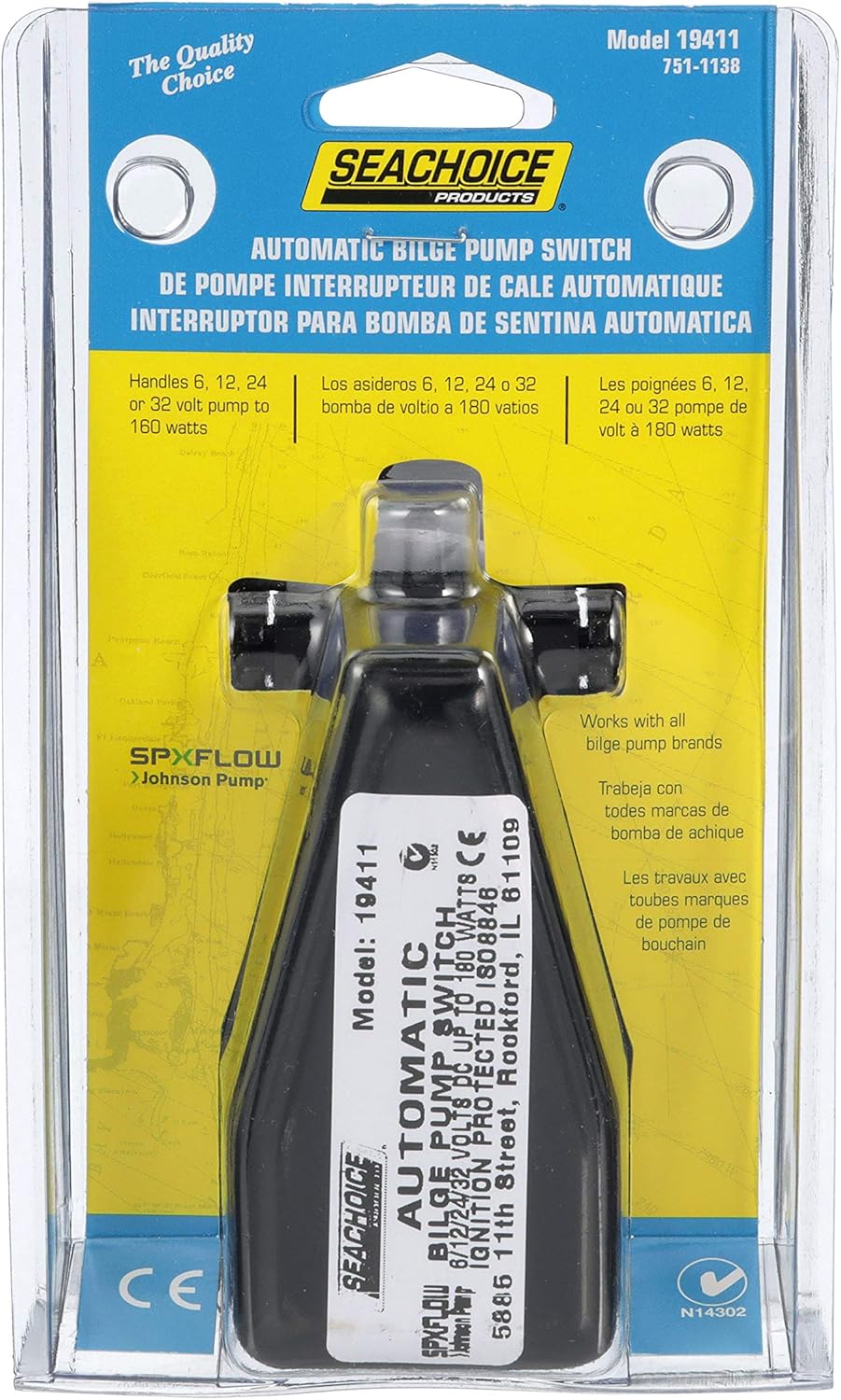 81sZQsuXNlL._AC_SL1500_ Seachoice Interruptor Automatico de Sentina – 12V