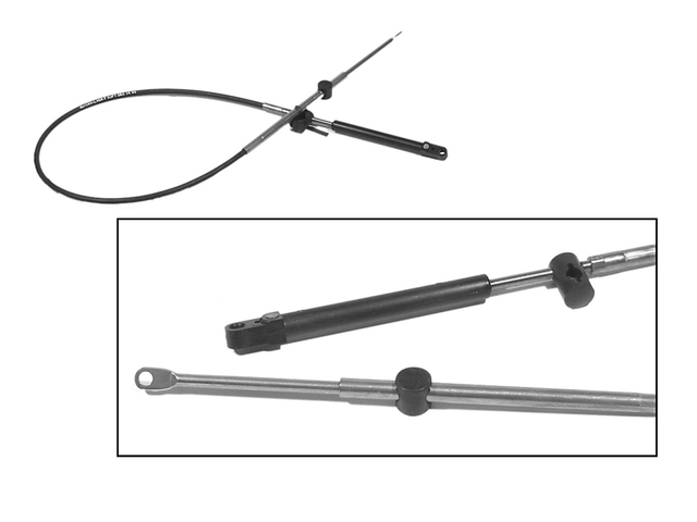 8m0082487 Quicksilver Cable Cambio y Acelerador Platinum Plus GEN I