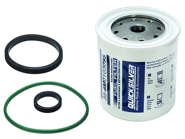 Quicksilver Recambio Filtro Decantador Combustible