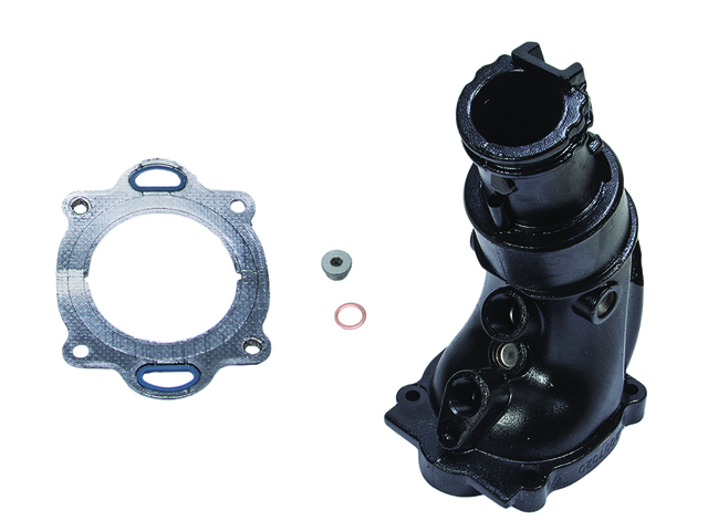 8m0154270 MERCRUISER Codo de Escape V6 y V8 MPI – Babor Estándar