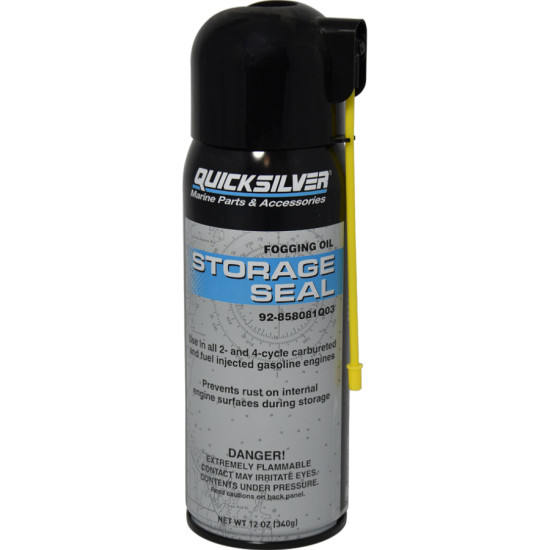 Quicksilver Aceite de Invernaje Storage Seal – 400 ml (Fogging Oil)