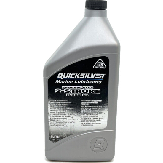 Quicksilver Aceite  Premium Plus TC-W3 – 1 Litro