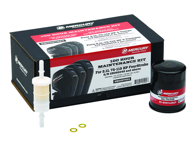 Mercury Kit de Mantenimiento 80-100-115 EFI y 75-100-115 SEA RRO 2.1 (100 horas)