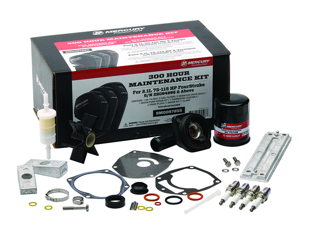Mercury Kit de Mantenimiento 80-100-115 EFI y 75-100-115 SEA RRO 2.1 (300 horas)