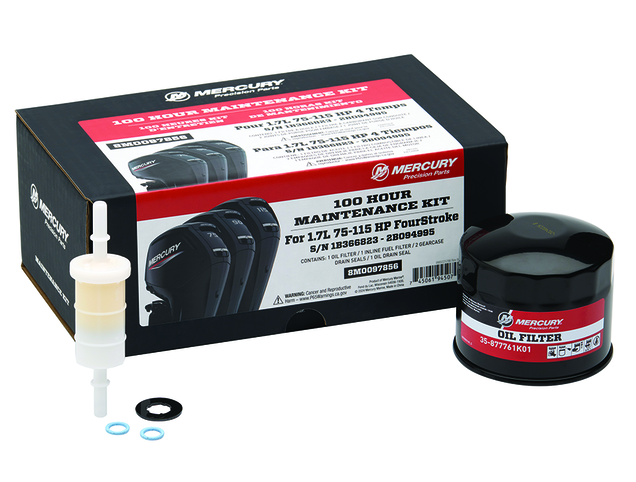 Mercury Kit de Mantenimiento 75-100 HP 4T 1.7 (100 horas)