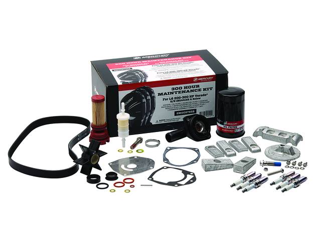 Mercury Kit de Mantenimiento Verado 2.6L hasta 300 HP (300 horas)