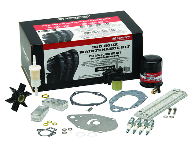 Mercury Kit de Mantenimiento 40/50/60 HP EFI (300 horas)