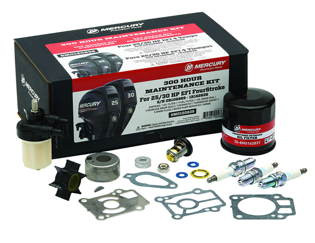 Mercury Kit de Mantenimiento 25-30 HP EFI (300 horas)