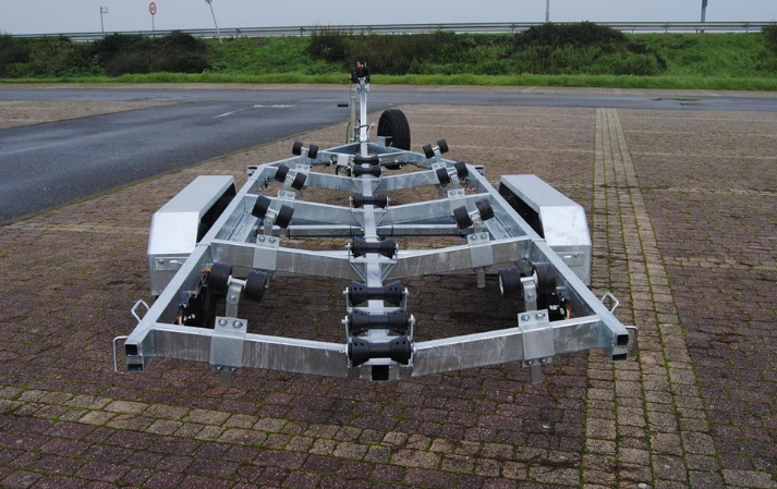Remolque Nautico NDF-60 - 2 ejes con freno - Homologado hasta 2.000Kg