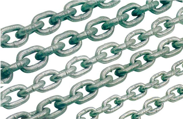 Talamex Cadena DIN766 Galvanizada de 10 mm - 100 m