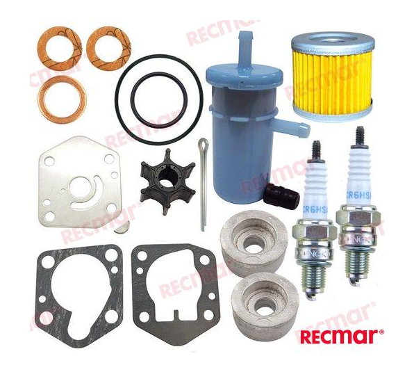 Recmar Kit de Mantenimiento Motor Suzuki DF9.9B DF15A DF20A (2013+)