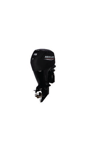 Mercury Cubierta Antisalpicaduras con Ventilación Splash™ FourStroke 115 hp y 2,1 L