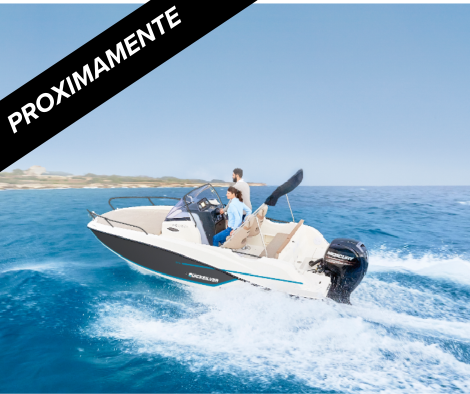 PROXIMAMENTE (5) QUICKSILVER ACTIV 605 SUNDECK + MERCURY 115 XLPT